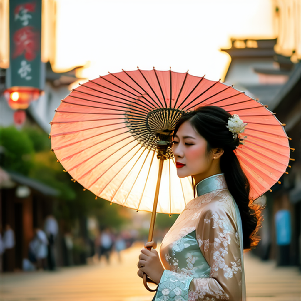 Depth-guided: hold umbrella
