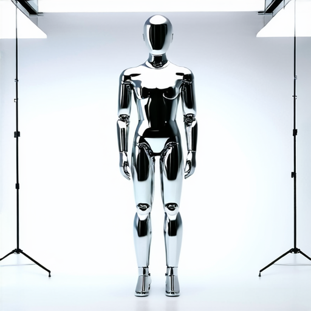 Pose-guided: marble figure